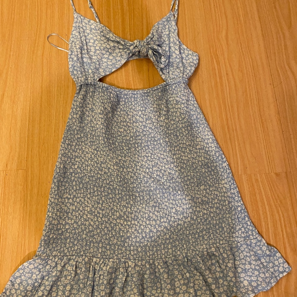 Blue Flower Dress